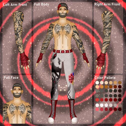 Wrestling OC Reference Sheet